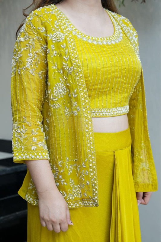 Sunshine Royal Dhoti Set - Kurtikala
