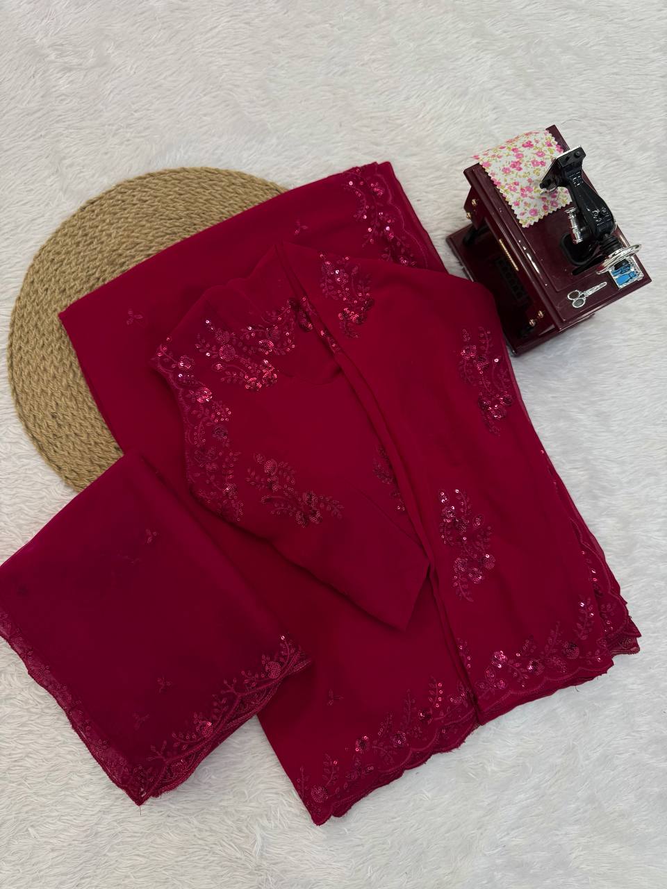 Ruby Grace Designer Saree