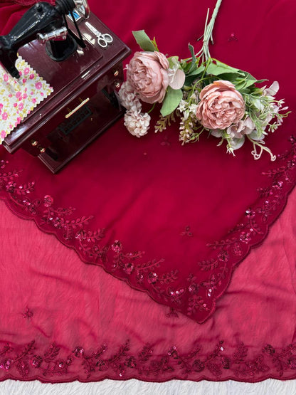 Ruby Grace Designer Saree