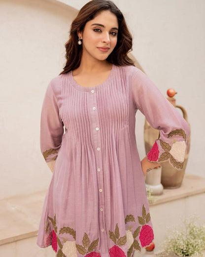 Rose Mist Floral Cordset - Kurtikala
