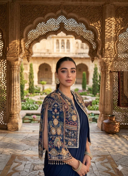 Ruhani Midnight Saree - Kurtikala