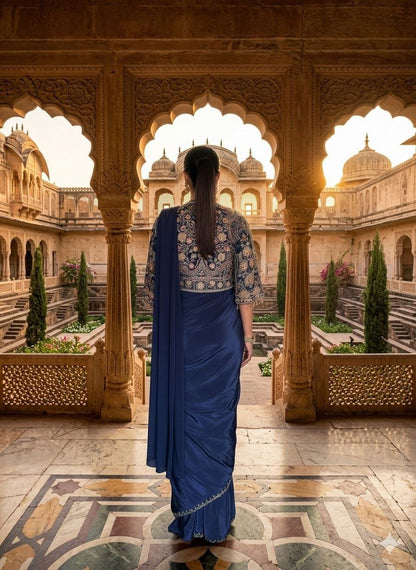 Ruhani Midnight Saree - Kurtikala