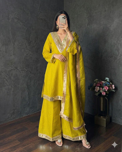 Sunshine Grace Kurta Palazzo Set