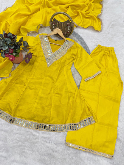 Sunshine Grace Kurta Palazzo Set